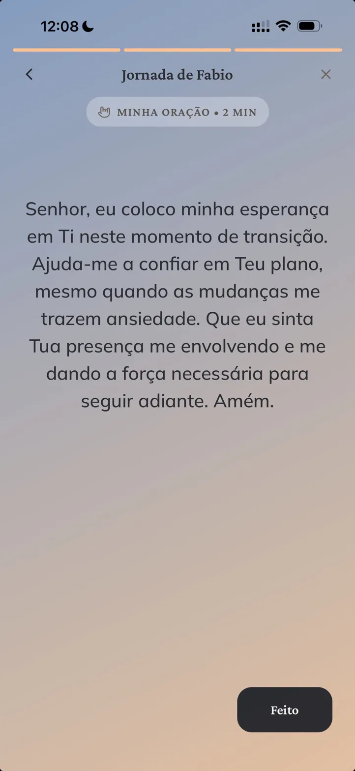 Oração do dia